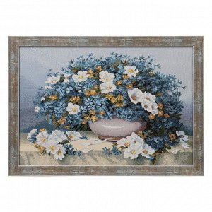 Гобеленовая картина "Цветы лета-3" 52х38 см