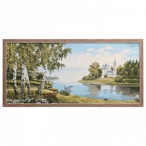 Гобеленовая картина "Святые берега" 50х100 см