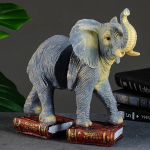 Подставка для книг "Слон" серый