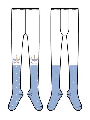 Колготки трикотажные для девочек