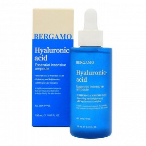 Интенсивная ампула с гиалуроновой кислотой	Bergamo Hyaluronic Acide Essential Intensive Ampoule