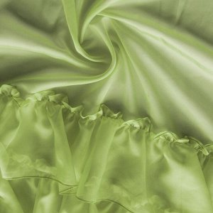 Комплект штор «Ноа», размер 2х145х270 см, цвет травяной