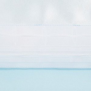 Портьера  «Саванна» без держателя, цвет голубой, 170х260 см, блэкаут, 100% полиэстер