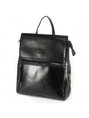 Рюкзак жен натуральная кожа JRP-1005,   (change)  1отд,  5внут+2внеш/карм,  черный 227969