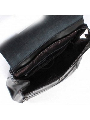 Рюкзак жен натуральная кожа JRP-1005,   (change)  1отд,  5внут+2внеш/карм,  черный 227969