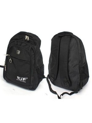 Рюкзак SAL-A 008,  молодежный,  3отд,  1внутр+3внеш.карм,  черный/серый 246188