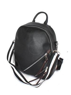 Рюкзак жен искусственная кожа ADEL-236/1в (change),  формат А 4,  1отдел,  черный  244822