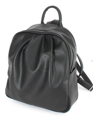Рюкзак жен искусственная кожа ADEL-276,  формат А 4,  1отдел,  черный флотер  244804