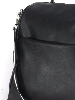Рюкзак жен искусственная кожа ADEL-277,  формат А 4,  1отдел. черный  244824