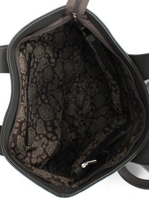 Сумка женская искусственная кожа ADEL-251/1в (формат А 4),  1отдел+кар/перег,  серый флотер  245033