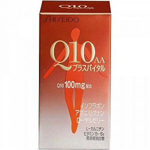 SHISEIDO Q10 AA Plus - обогащенный коэнзим с соевыми изофлавонами и маточным молочком