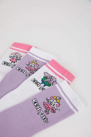 Комплект из 2 длинных носков King _akir Licensed из хлопка для девочек