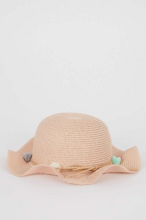 Соломенная шляпа для девочки