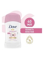 Dove Део-стик невидимый Нежность лепестков 40 мл