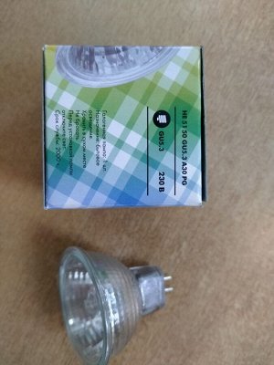 Галогеновая лампа Comtech 50 Вт (G10 220V 50W)