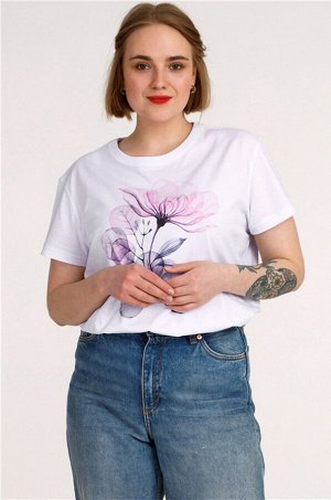 Женская футболка Апрель