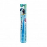 Зубная щетка «Dental Pro Care» Charcoal antibacterial micro tip bristles – BLUE