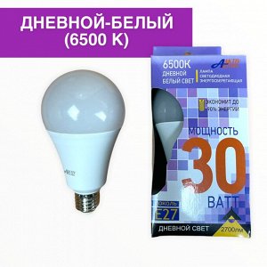 ЛАМПА СВЕТОДИОДНАЯ LED-A80-Regular 30Вт 176-265В Е27 6500К 2700Лм