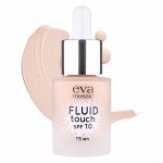 Eva Mosaic Тональный крем-флюид Fluid Touch, 15 мл, 02, светло-бежевый *  new