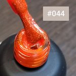 Ice Nova однофазный гель-лак &quot; Black &quot;  O044 10ml.