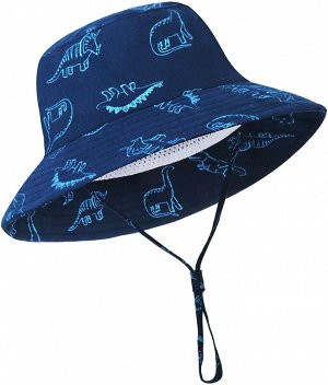 UV Protection Kid's Hat - детская легкая шляпка синяя