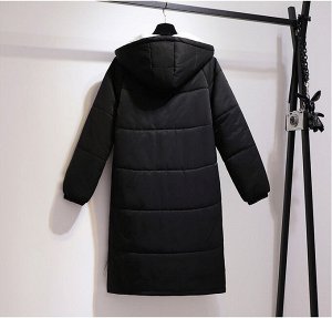 Пальто женское утепленное, цвет черный