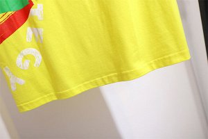 Футболка женская, с капюшоном, надпись "Трансформация", цвет желтый