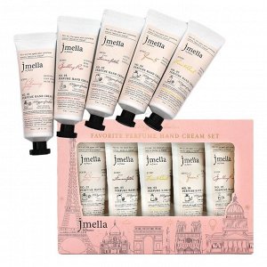 Набор парфюмированных кремов для рук JMELLA In France Favorite Perfume Hand Cream Set 50мл*5 шт