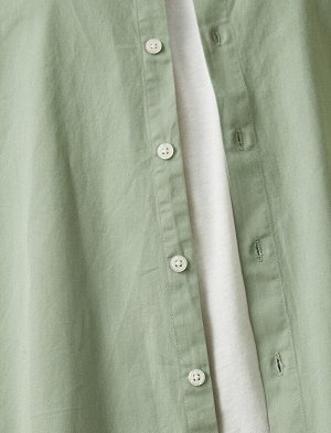 Рубашка Материал: %100 Хлопок Параметры модели: рост: 188 cm, объем груди: 95, объем талии: 74, объем бедер: 0 Надет размер: M