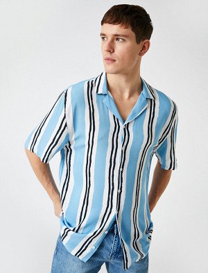 Рубашка Материал: %100 Вискоз Параметры модели: рост: 188 cm, объем груди: 95, объем талии: 74, объем бедер: 0 Надет размер: M