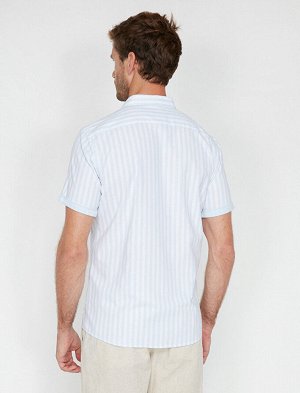 Рубашка Материал: %100 Хлопок Параметры модели: рост: 188 cm, объем груди: 99, объем талии: 85, объем бедер: 100 Надет размер: M