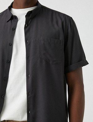 Рубашка Материал: %100 Вискоз Параметры модели: рост: 188 cm, объем груди: 99, объем талии: 75, объем бедер: 95 Надет размер: M