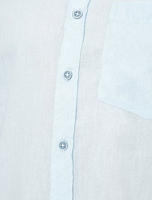 Рубашка Материал: %80 Хлопок, %20 Льнян Параметры модели: рост: 187 cm, объем груди: 97, объем талии: 80, объем бедер: 93 Надет размер: M