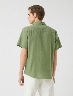 Рубашка Материал: %100 Хлопок Параметры модели: рост: 186 cm, объем груди: 99, объем талии: 76, объем бедер: 94 Надет размер: L