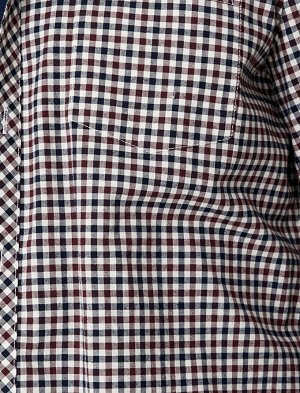 Рубашка Материал: %100 Хлопок Параметры модели: рост: 188 cm, объем груди: 99, объем талии: 85, объем бедер: 100 Надет размер: M