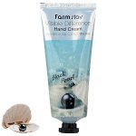Крем для рук с черным жемчугом FarmStay Visible Difference Hand Cream Black Pearl, 100гр