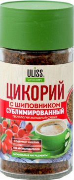 ULISS. Цикорий с шиповником 85 гр. стекл.банка