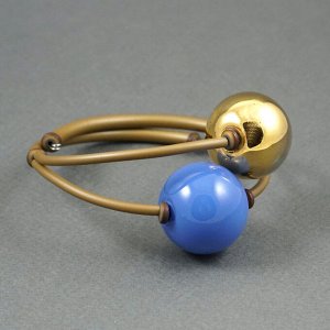 2 sfere gold&blue