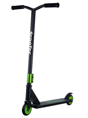 Самокат Трюковой  scooter wave зеленый