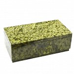 Ларец из змеевика под купюры 180*90*60мм