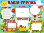 Плакат &quot;Наша группа&quot;