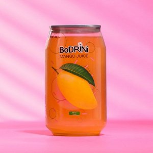 Напиток BoDRINi негазированный со вкусом Манго, 310 мл