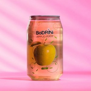 Напиток BoDRINi негазированный со вкусом Яблоко, 310 мл