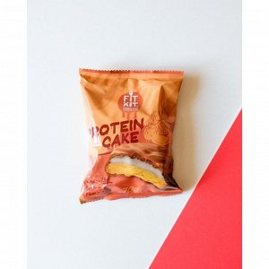 Печенье протеиновое Fit Kit Protein cake, со вкусом арахисовой пасты, спортивное питание, 70 г