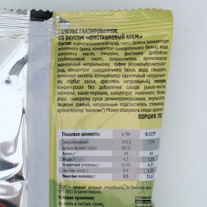 Печенье протеиновое "Fit Kit Protein CAKE" со вкусом фисташковый крем , 70 г