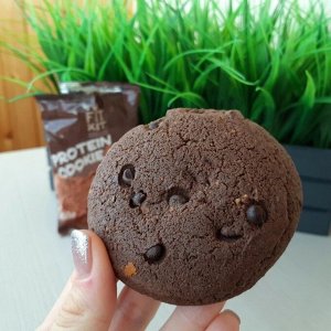 Печенье протеиновое "Fit Kit Protein сookie" со вкусом двойного шоколада , 40 г