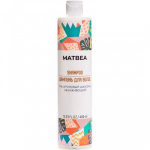 MATBEA cosmetics Гиалуроновый шампунь увлажняющий, 400 мл