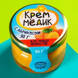 Крем-мед с абрикосом "Крем-медик", 30 г