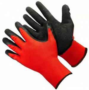 Перчатки черно-красные