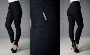 Женские брюки 593- Черные